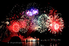 Fireworks in Vancouver