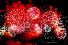 Fireworks in Vancouver