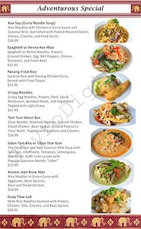 Back Menu Design