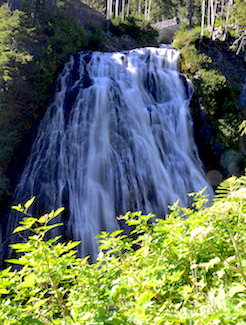 Waterfall at Mt. Rainier